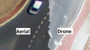 Drone Photographs give high resolution